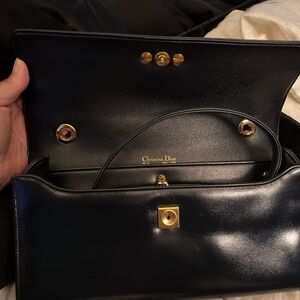 Christian Dior leather purse